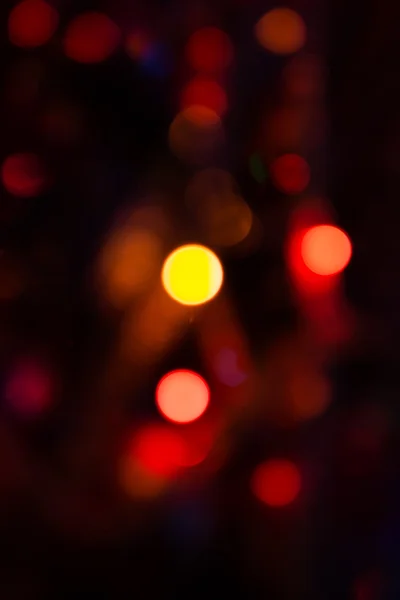 Bokeh di luci di Natale — Foto Stock