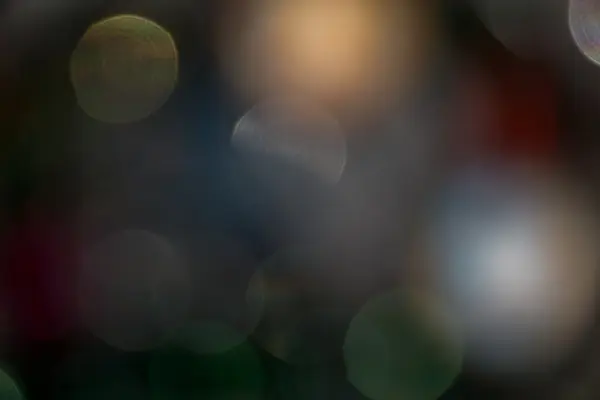 Bokeh der Weihnachtsbeleuchtung — Stockfoto