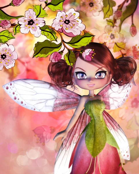 Sakura Fairy — Stock Photo, Image