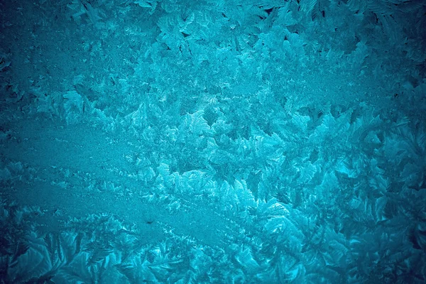 Modelli di ghiaccio blu — Foto Stock