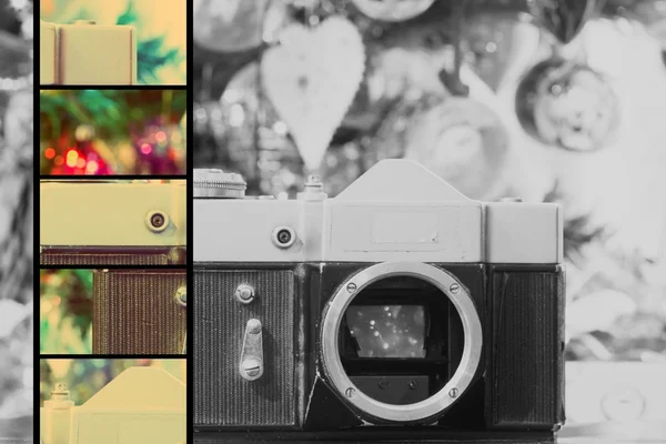 Grunge Old Camera — Stock Photo, Image