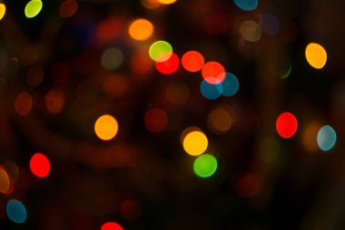 dairesel bokeh