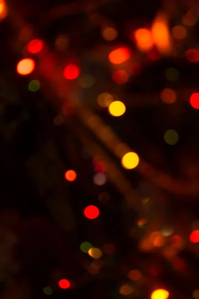 Bokeh de luzes de Natal — Fotografia de Stock