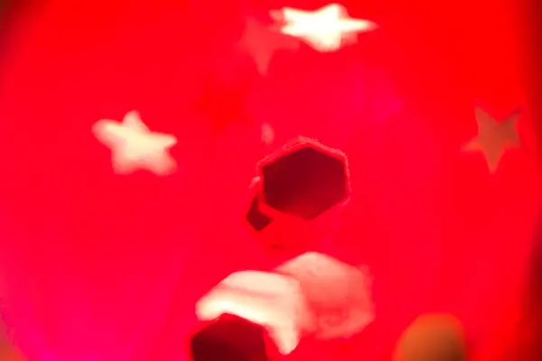 溶岩ランプのクローズ アップ — ストック写真