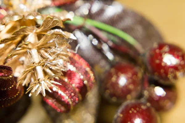 Macro of Christmas Decorations — Stock Photo, Image