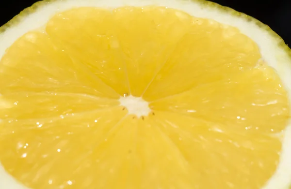 Macro de limão — Fotografia de Stock