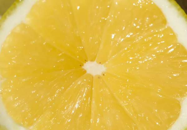 Macro voor Lemon — Stockfoto