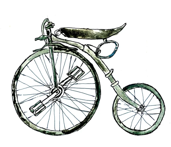 Painted Bicycle — Stock Photo, Image