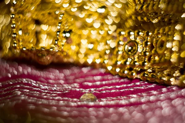 Bulanık pembe ve altın — Stok fotoğraf