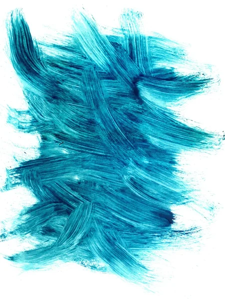 抽象的蓝色油漆的纹理 — 图库照片