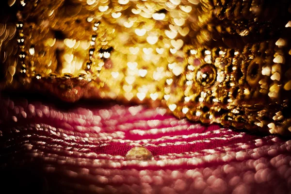 Retro suddig rosa och guld — Stockfoto