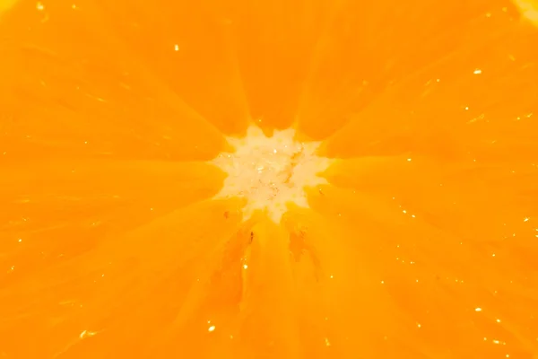 Rebanada naranja macro — Foto de Stock