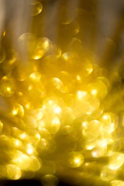 Altın ışıltılı Bokeh