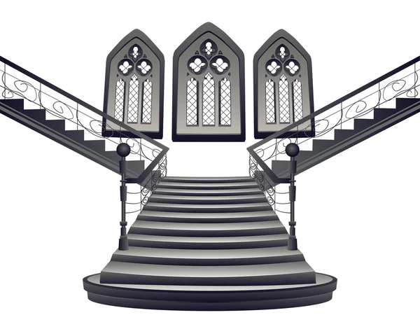 Gothic Stairs Interior