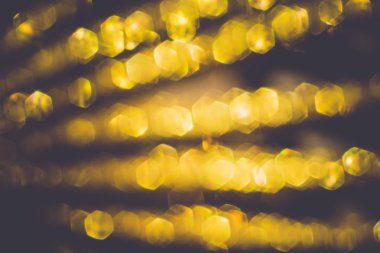 Altın ışıltılı Bokeh