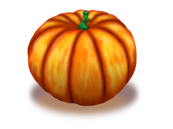 Grande zucca illustrazione — Foto Stock