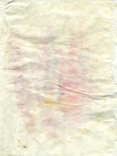 Zmięty papier kolorowy — Zdjęcie stockowe