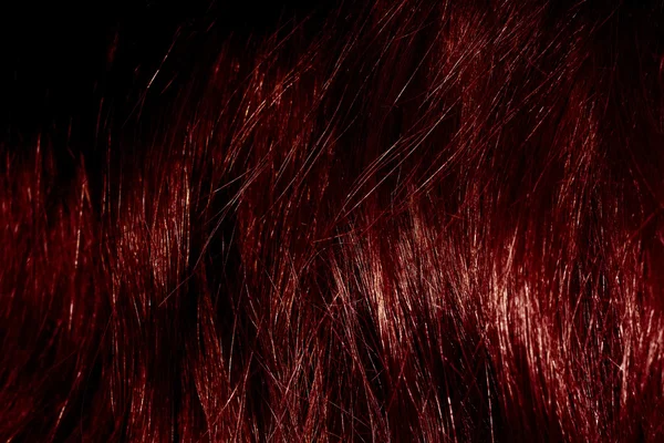 Rode haartextuur — Stockfoto