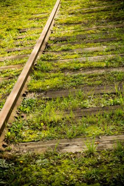 Eski Grunge demiryolu