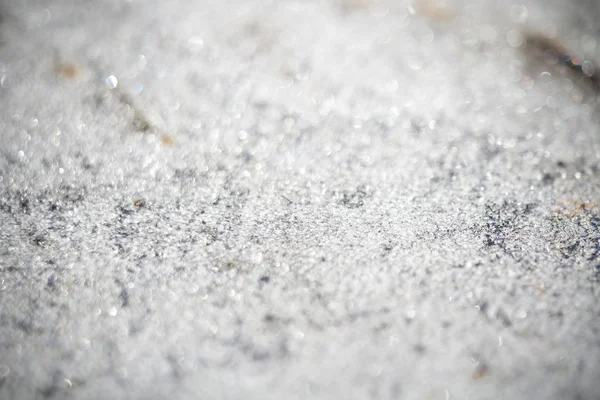 Frozen Metal Surface — Stock Photo, Image