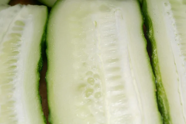 Macro de pepino fresco — Foto de Stock