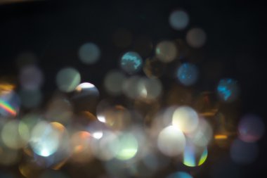 Parıldayan Bokeh ışıklar