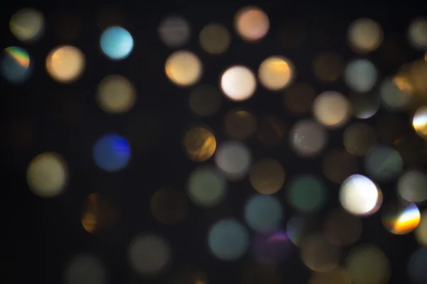 Glinsterende Bokeh lichten — Stockfoto