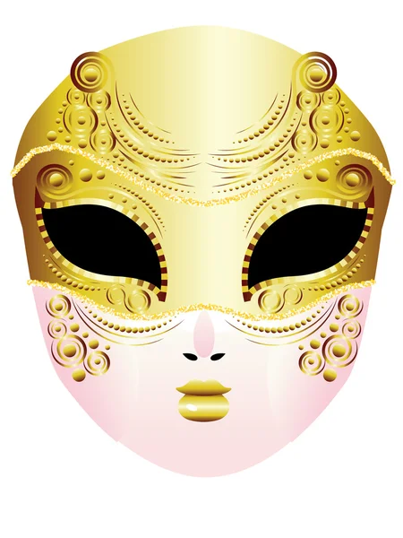 Dekoratif karnaval maskesi — Stok Vektör