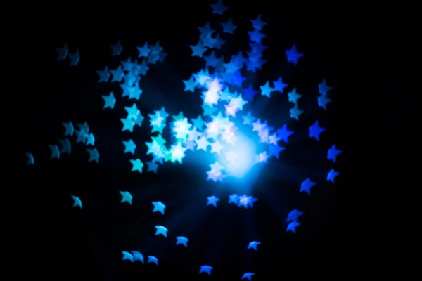 Forma abstracta de la estrella Bokeh — Foto de Stock