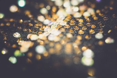 Parıldayan Bokeh ışıklar