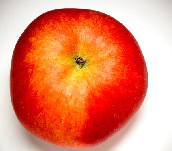 Czerwone jabłko makro — Zdjęcie stockowe