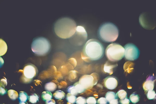 Luci scintillanti di Bokeh — Foto Stock