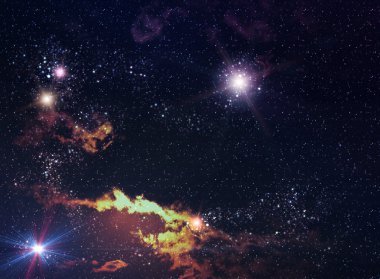 Abstractive uzay arka plan