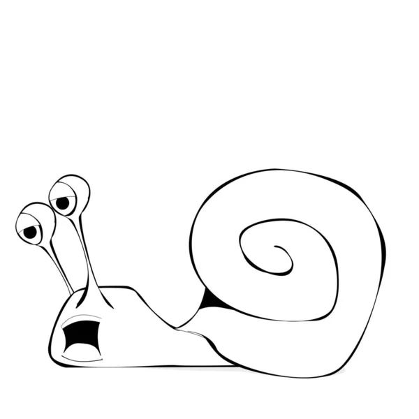 Sweet Comic Art Slug — стоковое фото