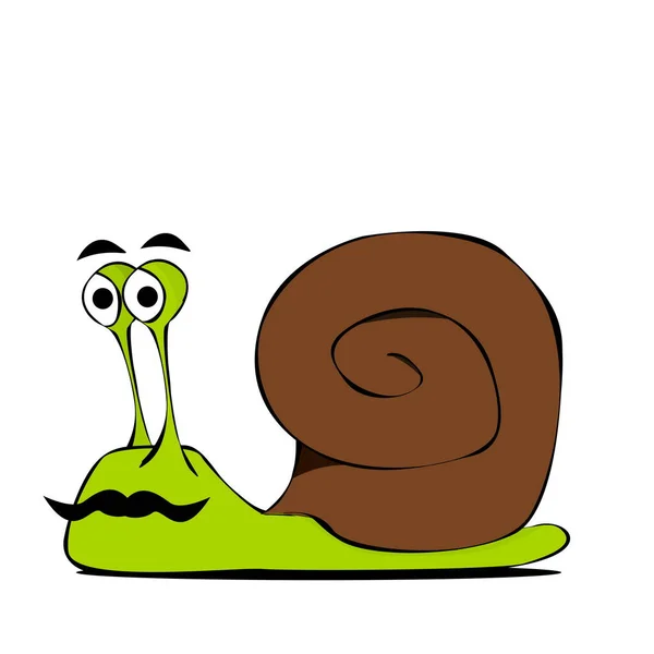 Sweet Comic Art Slug — Stock Photo, Image