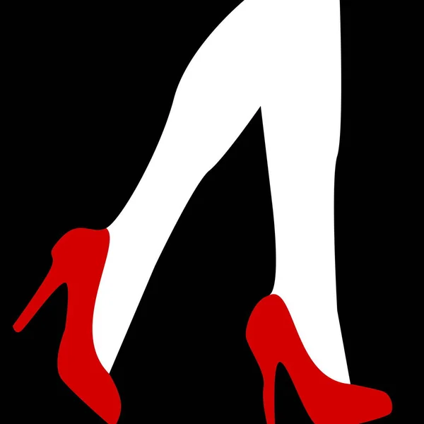 Rouge Femmes Stockage Shous — Photo