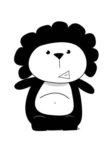Сладкая Сумасшедшая Панда — стоковое фото