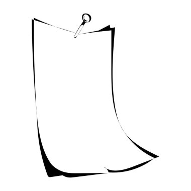 vektör, siyah ve beyaz el çizilmiş ok simgesi