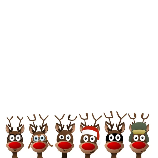 Team Weihnachtsmann — Stockfoto