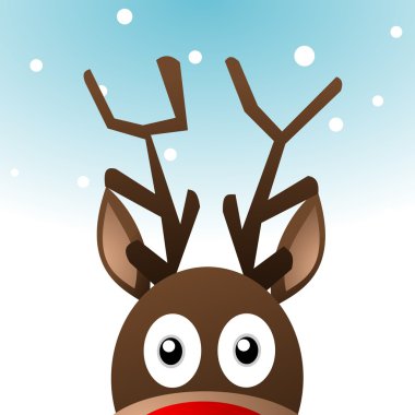 Rendier gelen takım x-mas