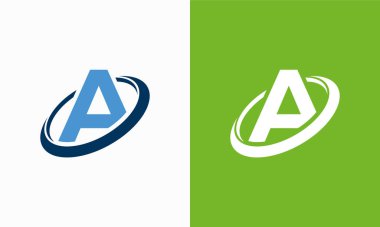 Basit Kalkan Harfi A logo tasarımları, Kalkan Gezegeni logo simgesi simgesi şablonu