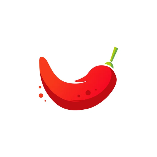 Vecteur Motifs Logo Chili Chaud Modèle Logo Poivre Épicé — Image vectorielle