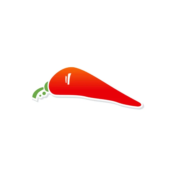 热辣椒标识设计矢量 辣椒粉标识模板 — 图库矢量图片