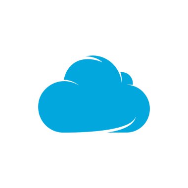 Basit Cloud Tech logosu konsept vektörü, Hızlı Bulut logosu tasarladı