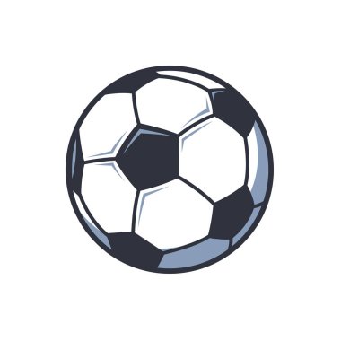 Futbol Topu Simgesi Logosu şablonu, Futbol Logosu sembolü