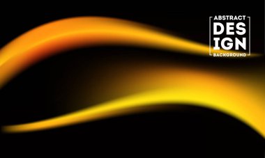 Dinamik soyut Sarı Turuncu Doku Vektör Arkaplanı, Sarı Turuncu Sıvı Dalga Arkaplanı
