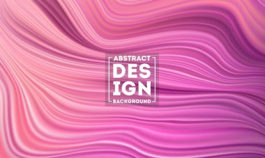 Dalga sıvısı renk arkaplanı, Modern renkli akış posteri, tasarım projeniz için sanat tasarımı