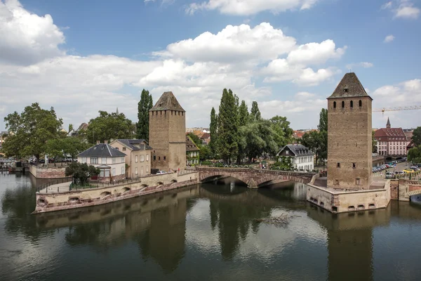 Strazburg'da köprü — Stok fotoğraf