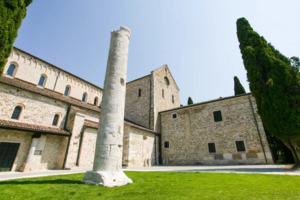 Basilica di Santa Maria Assunta Aquileia içinde — Stok fotoğraf
