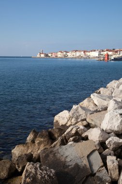 Slovenya Piran güzel şehir